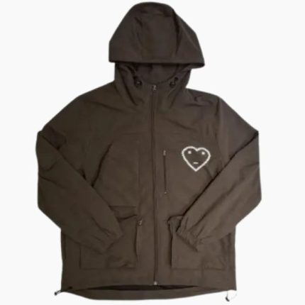 Black Carsicko Windbreaker Jacket